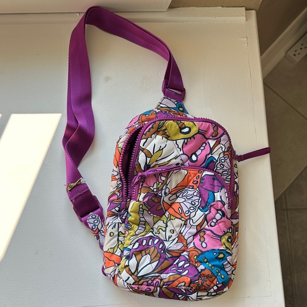 Vera Bradley Colorful Butterfly Print Women's Bag